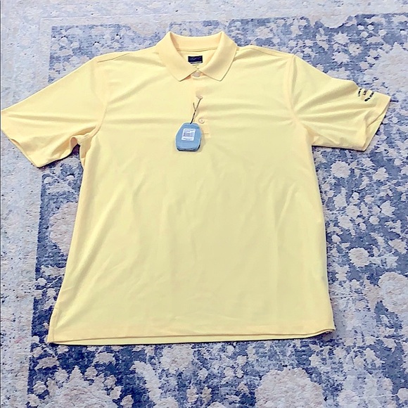 NWT L Greg Norman polo golf shirt